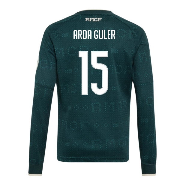 Kids' Real Madrid 2026/27 Away Long Sleeve Jersey