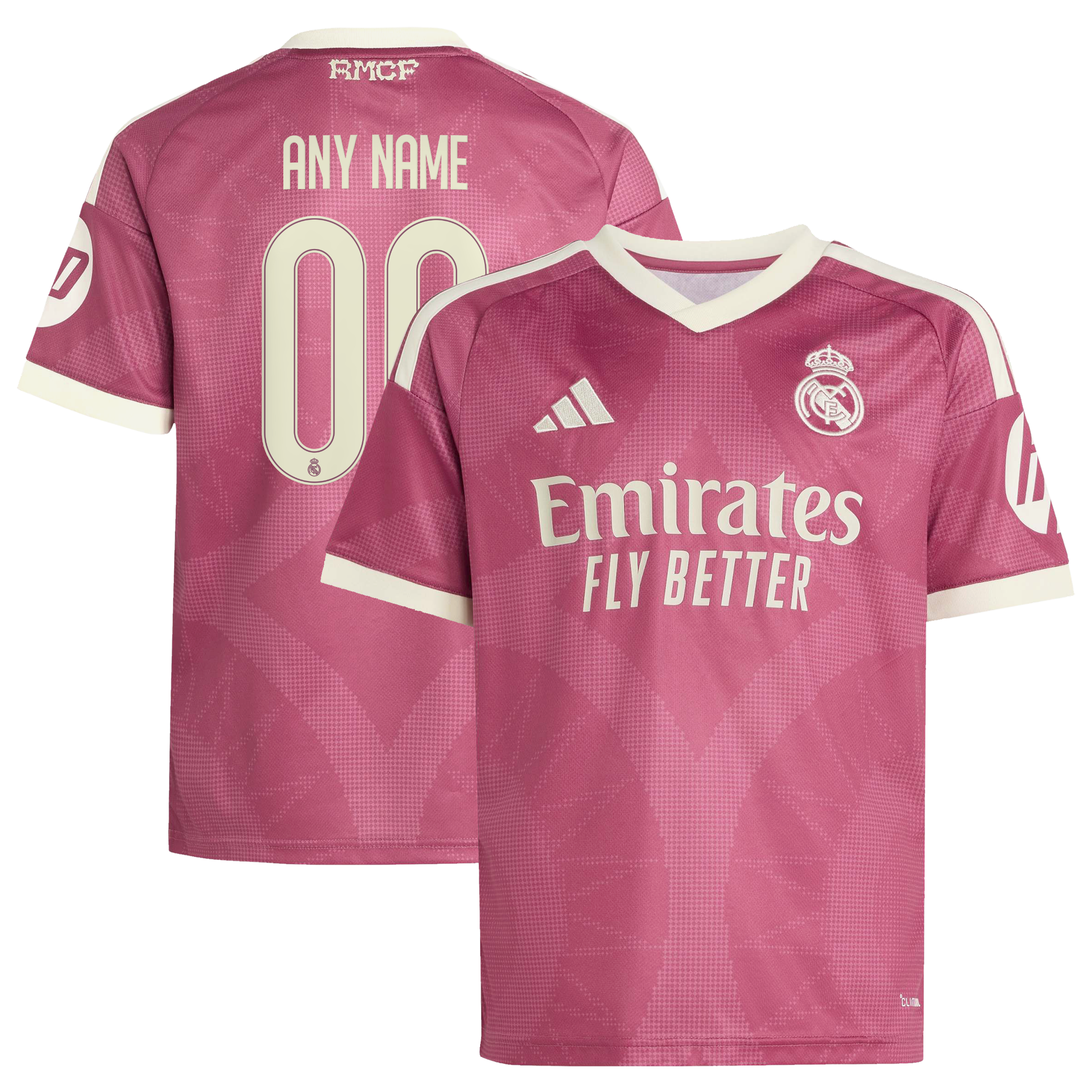 Men's Real Madrid 2026/27 Pink Replica Jersey