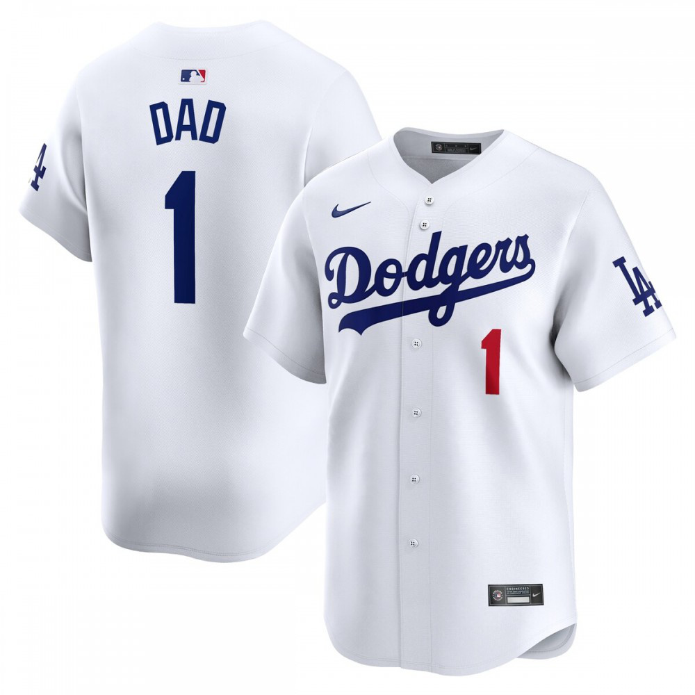 Kids' Los Angeles Dodgers White Limited Jersey