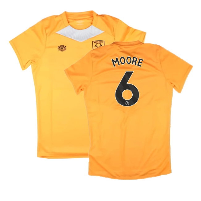 Women's Trainings West HAM 2024/25 Orange Training Jersey