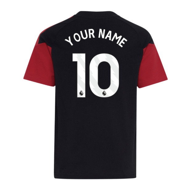 Kids' Man Utd 2026/27 Black Training Tee