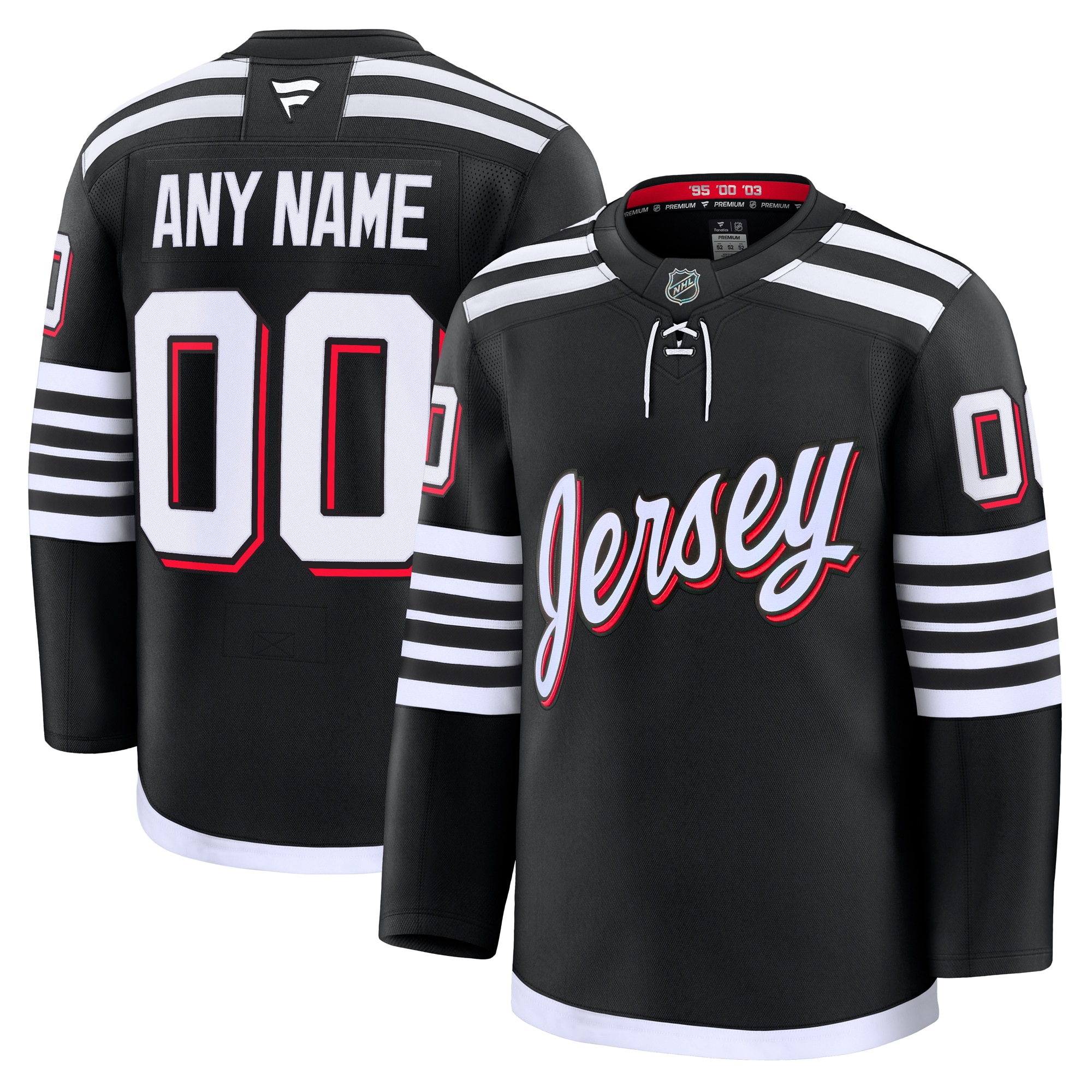 Women's New Devils Black Alternate Jersey