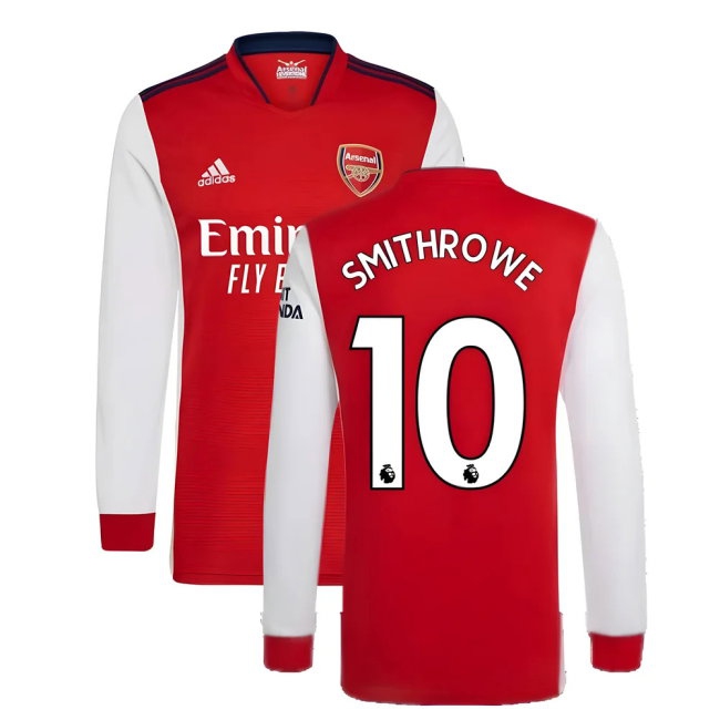 Women's Arsenal 2021/22 Home Long Sleeve Jersey