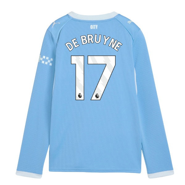 Kids' Man City 2026/27 City Long Sleeve Jersey