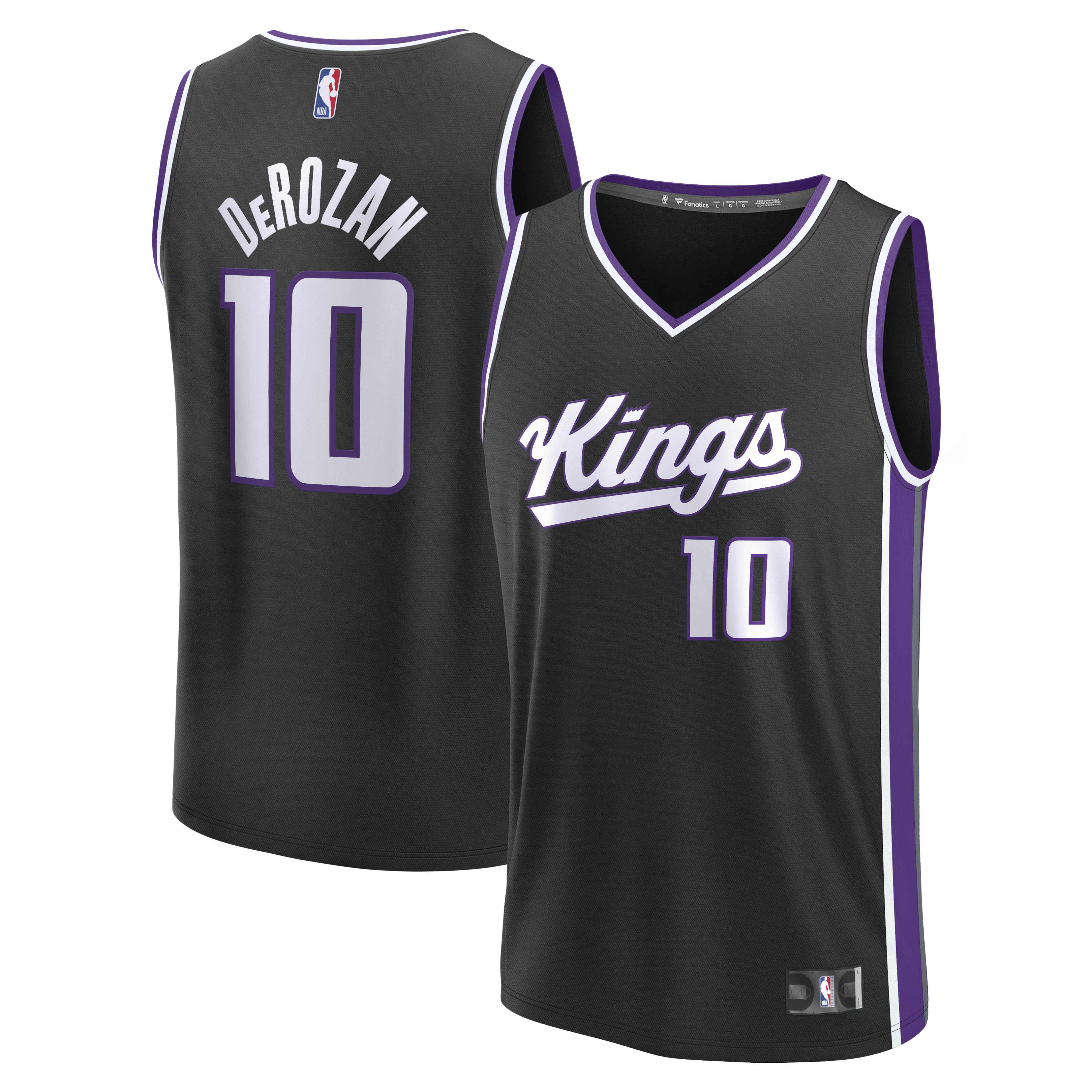 Women's Sacramento Kings Black Icon Player Jersey