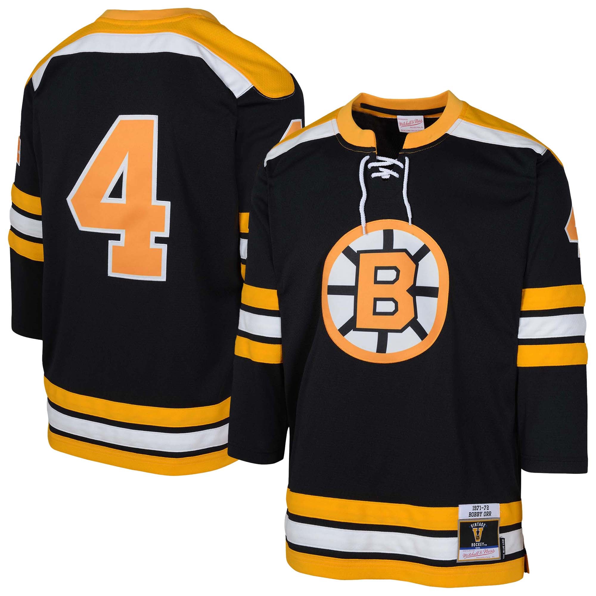 Kids' Boston Bruins Black Player Jersey