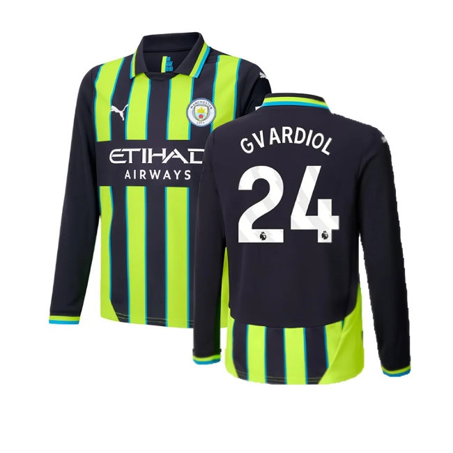 Women's Man City 2024/25 City Long Sleeve Jersey
