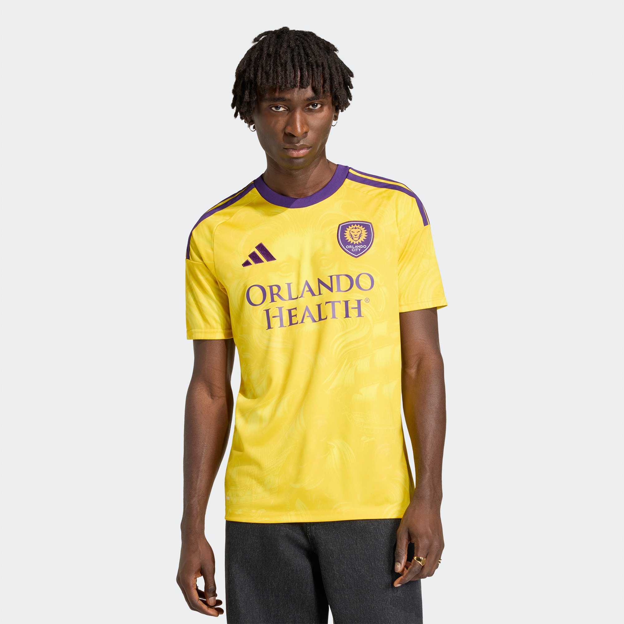 Kids' Orlando City 2026 Gold City Replica Kit