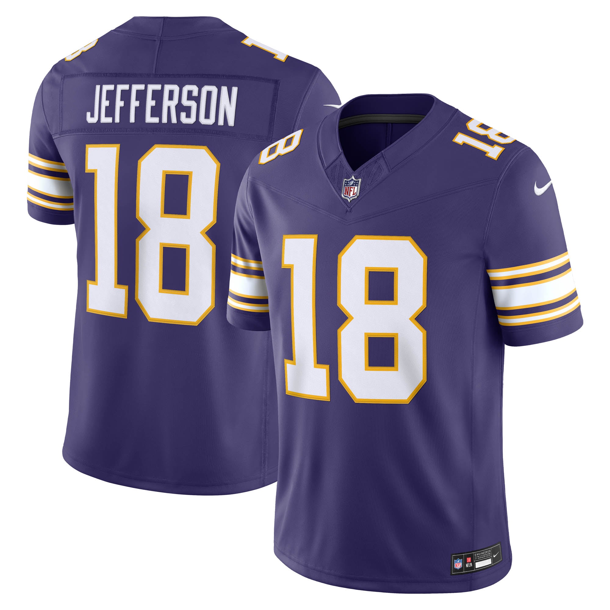 Women's Minnesota Vikings Purple Classic Stitched Limited Jersey