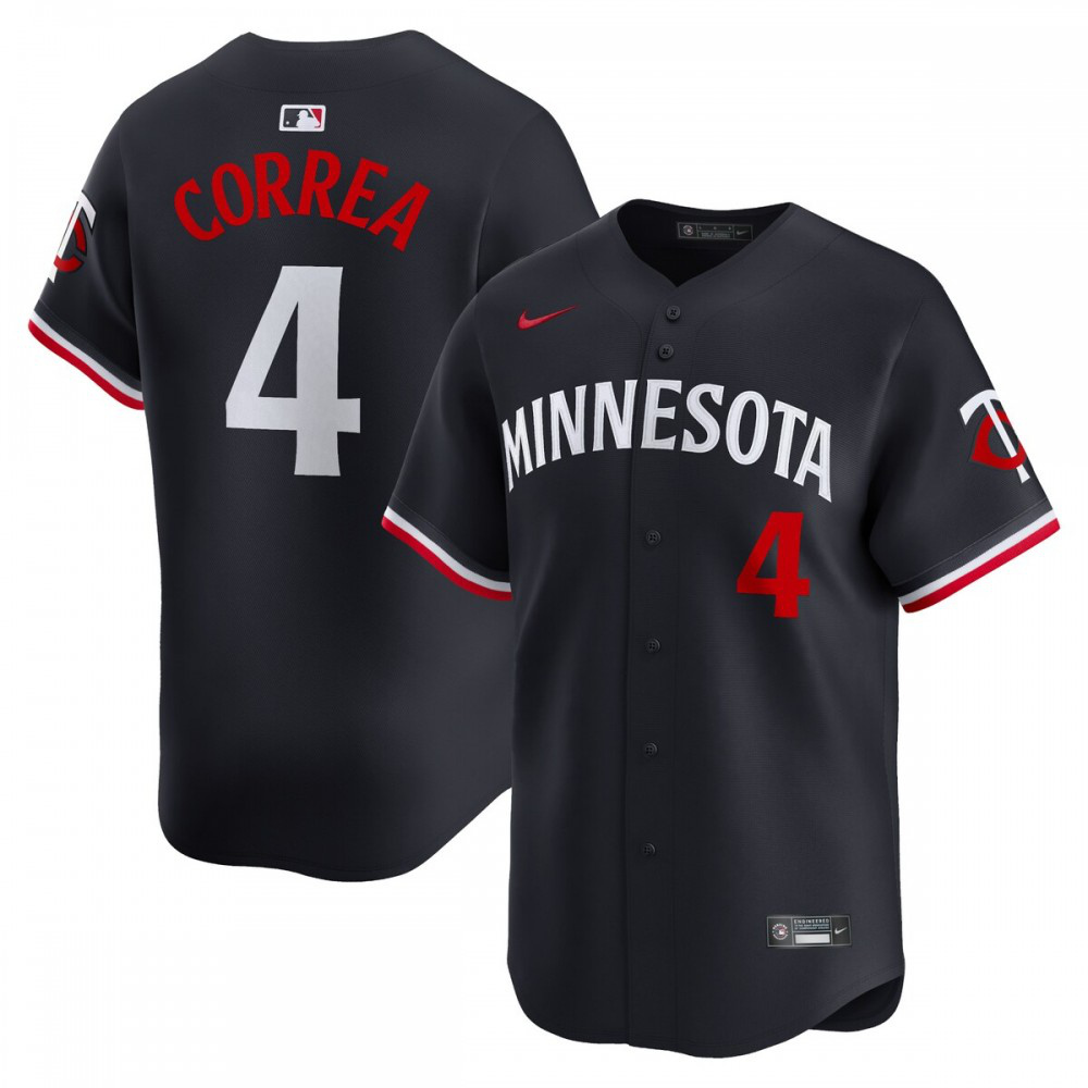 Men's Minnesota Twins Navy Limited Jersey