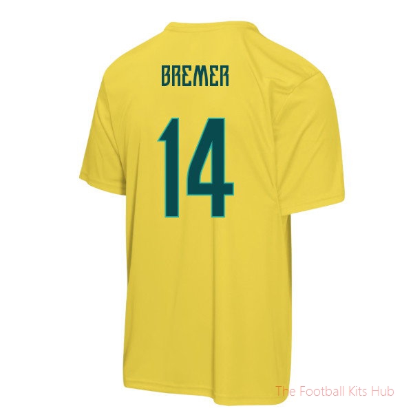 Kids' Brazil 2026 Yellow Tee