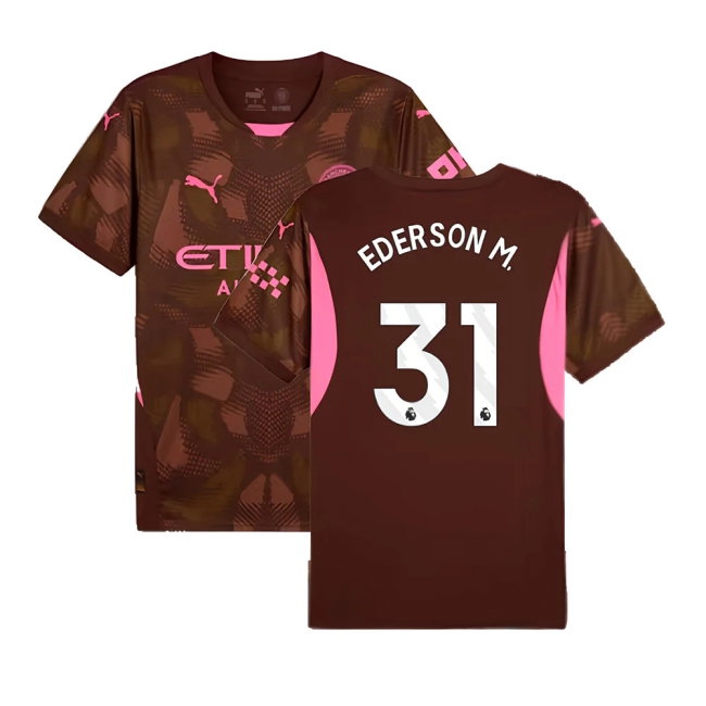 Men's Man City 2024/25 Brown City Jersey