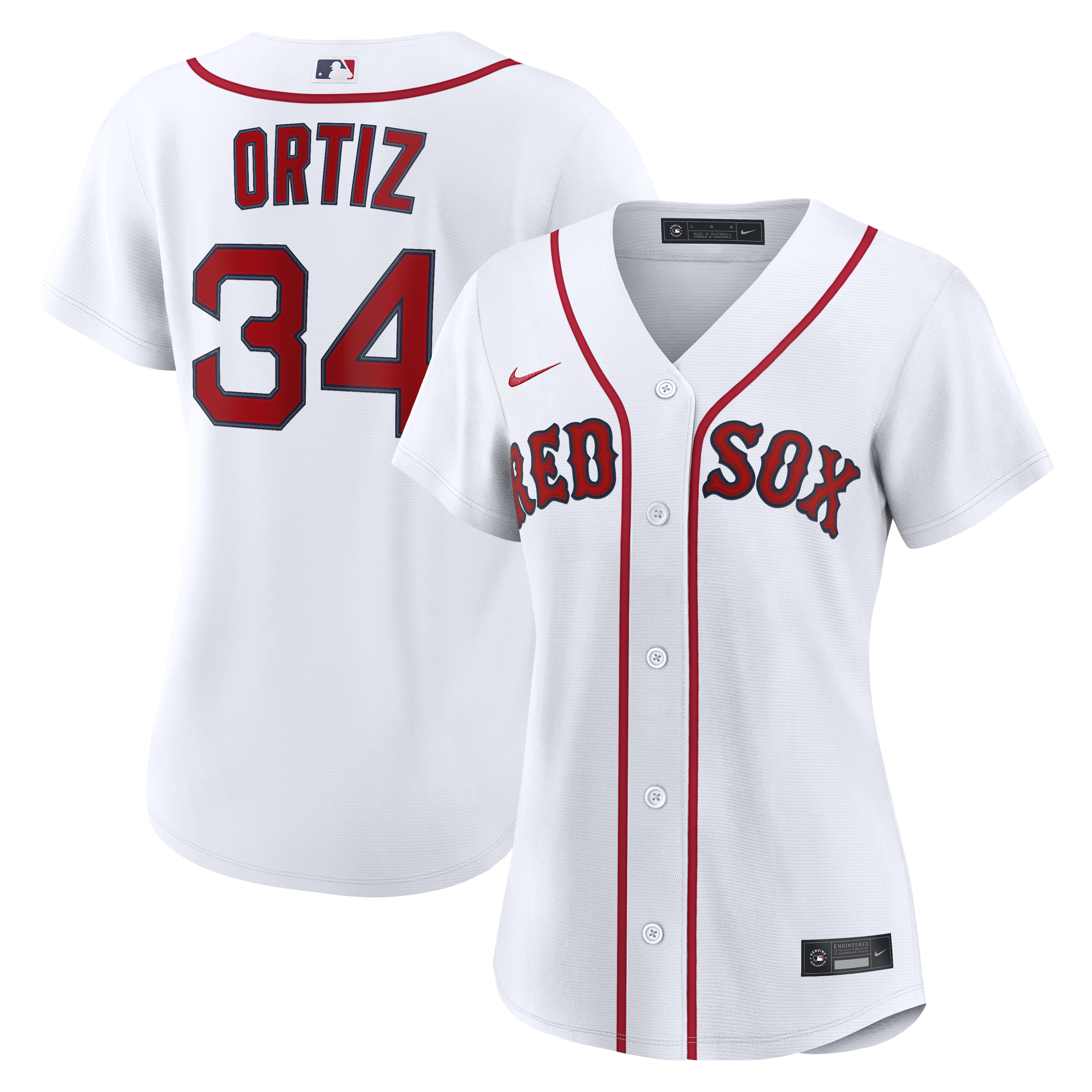 Women's Boston Red Sox White Player Jersey