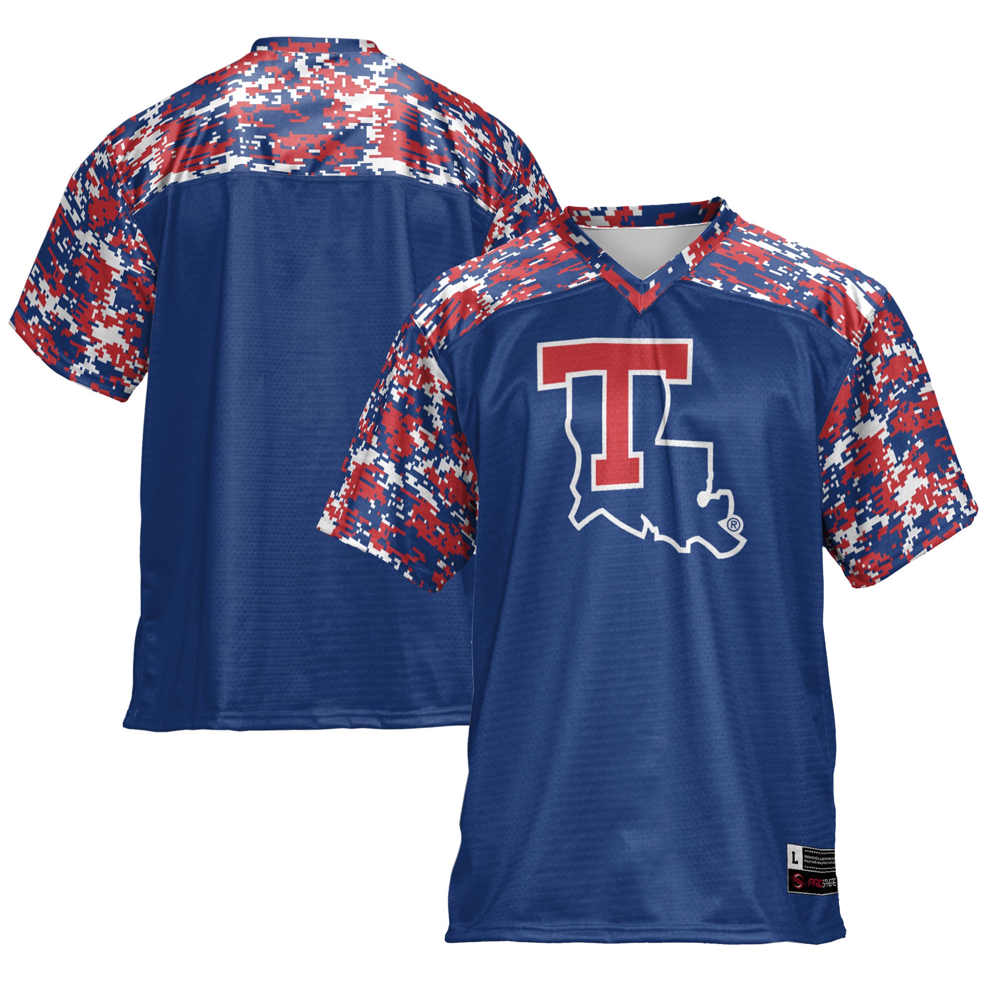 Men's Louisiana Tech Bulldogs Blue Jersey