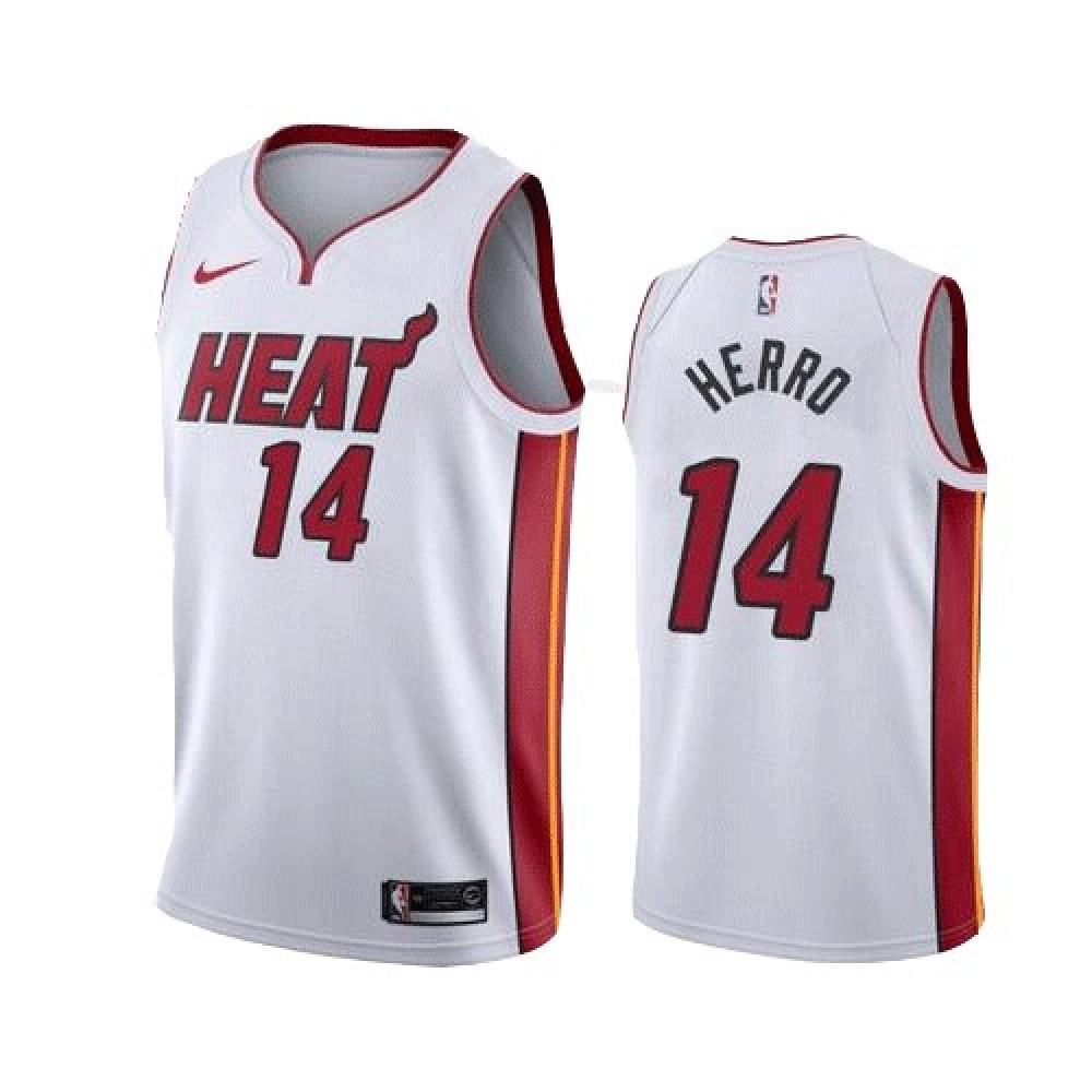 Kids' Miami Heat 2020/21 White Icon Swingman Jersey