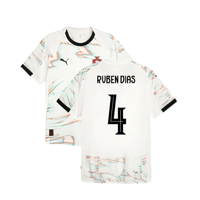 Kids' Portugal 2025/26 Away Jersey