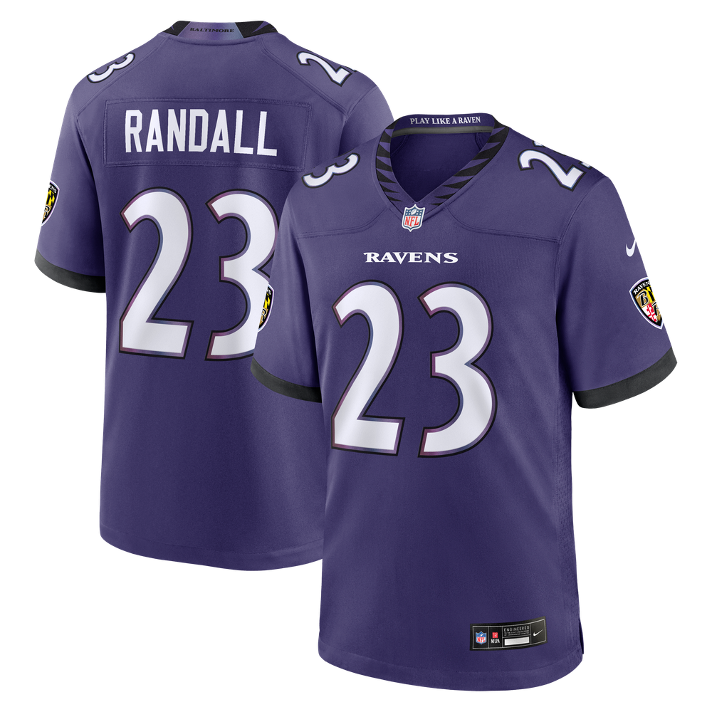 Men's Baltimore Ravens Purple Game Jersey