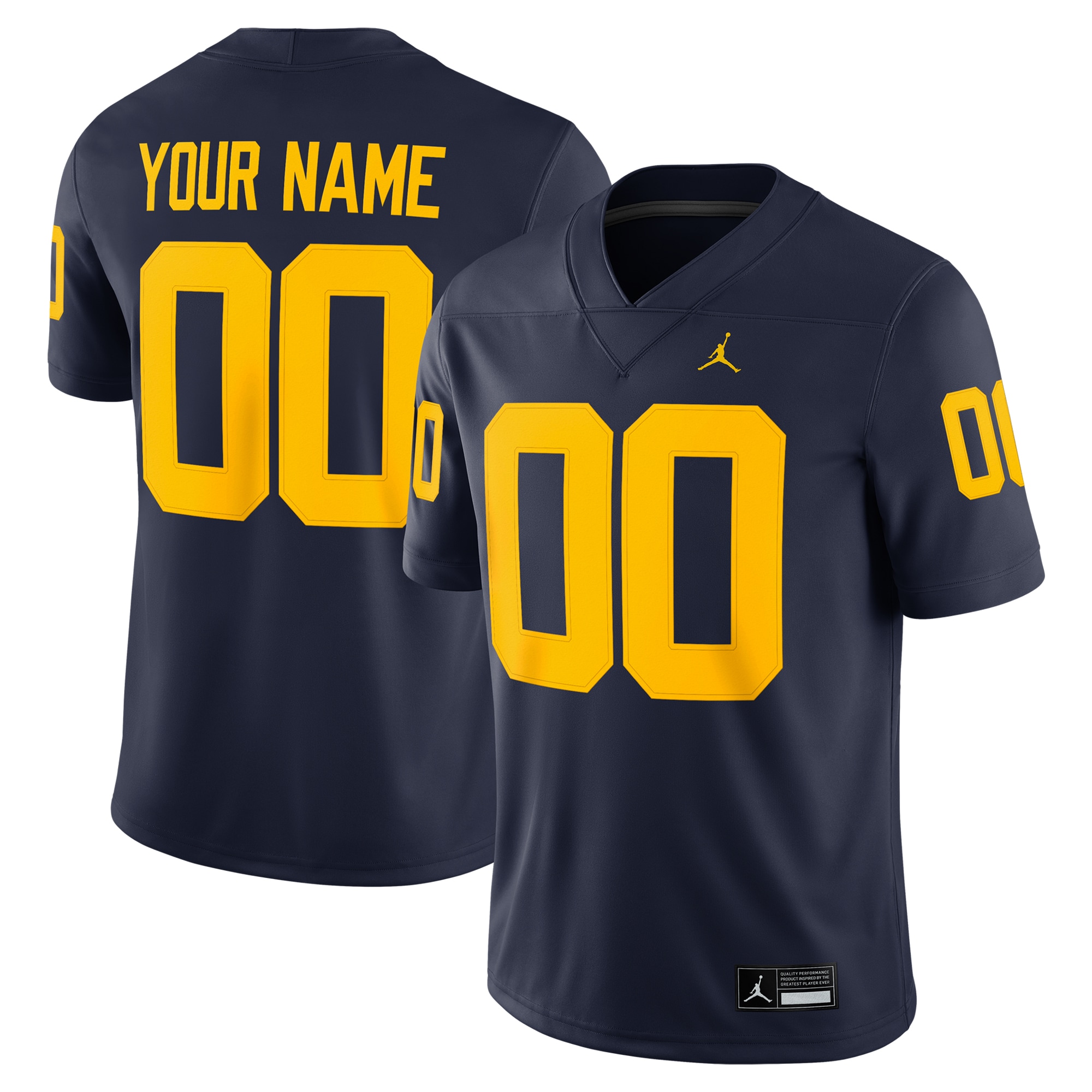 Men's Michigan Wolverines Game Jersey