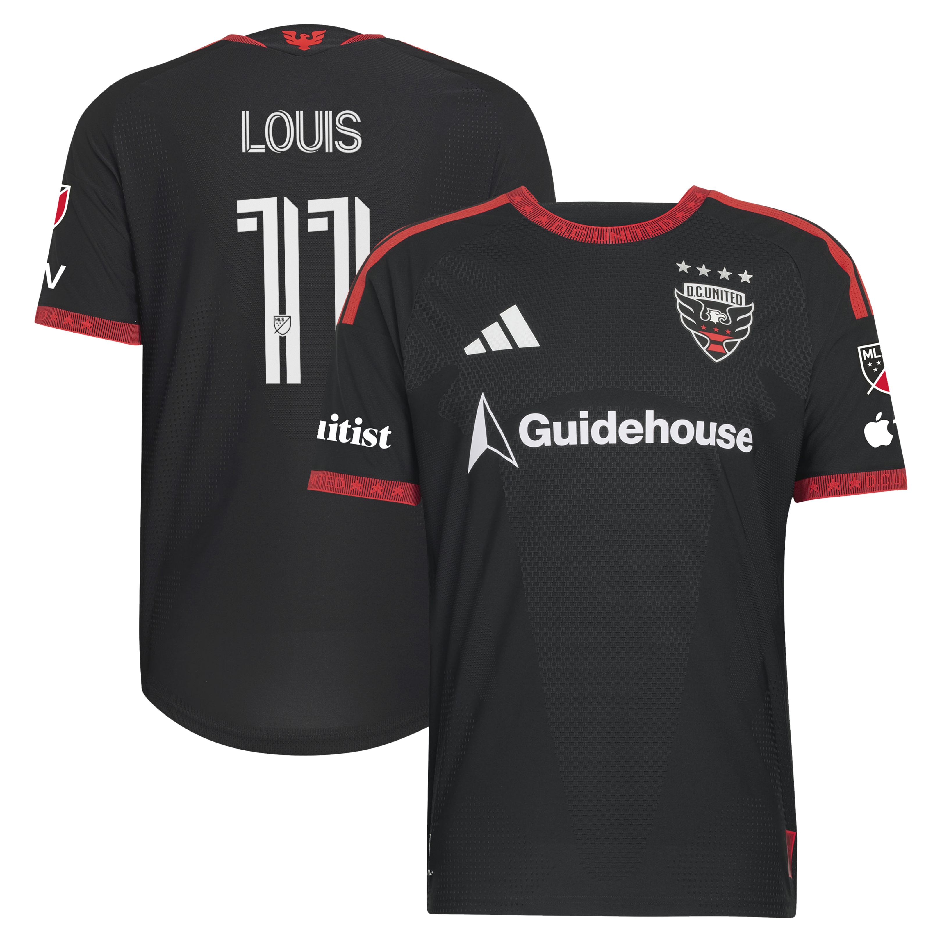 Men's Louis Munteanu D.C 2026 Black Kit
