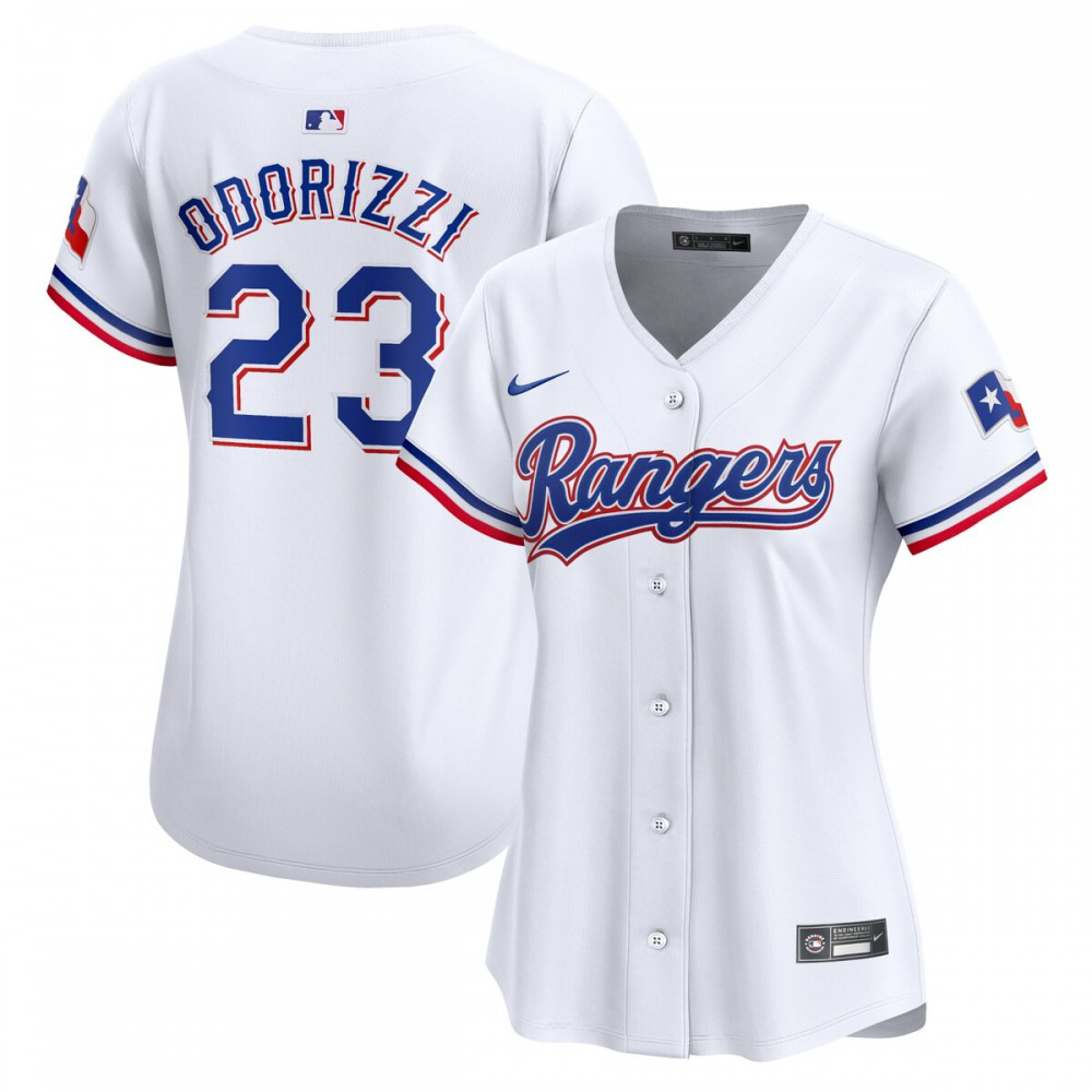 Men's Texas Rangers White Limited Jersey