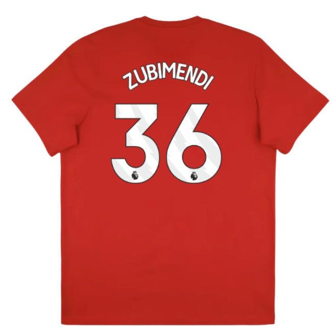 Men's Arsenal 2025/26 Scarlet Tee