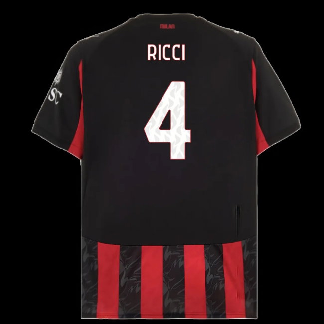 Women's AC Milan 2025/26 Home Jersey