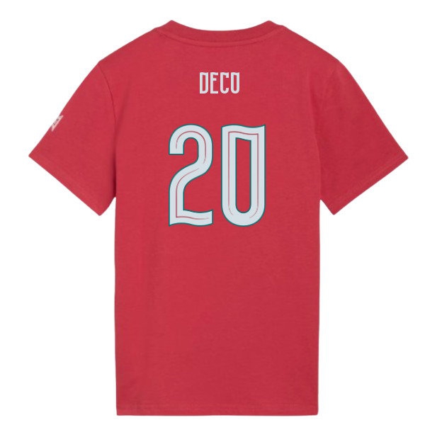 Men's Portugal 2026/27 Red Tee