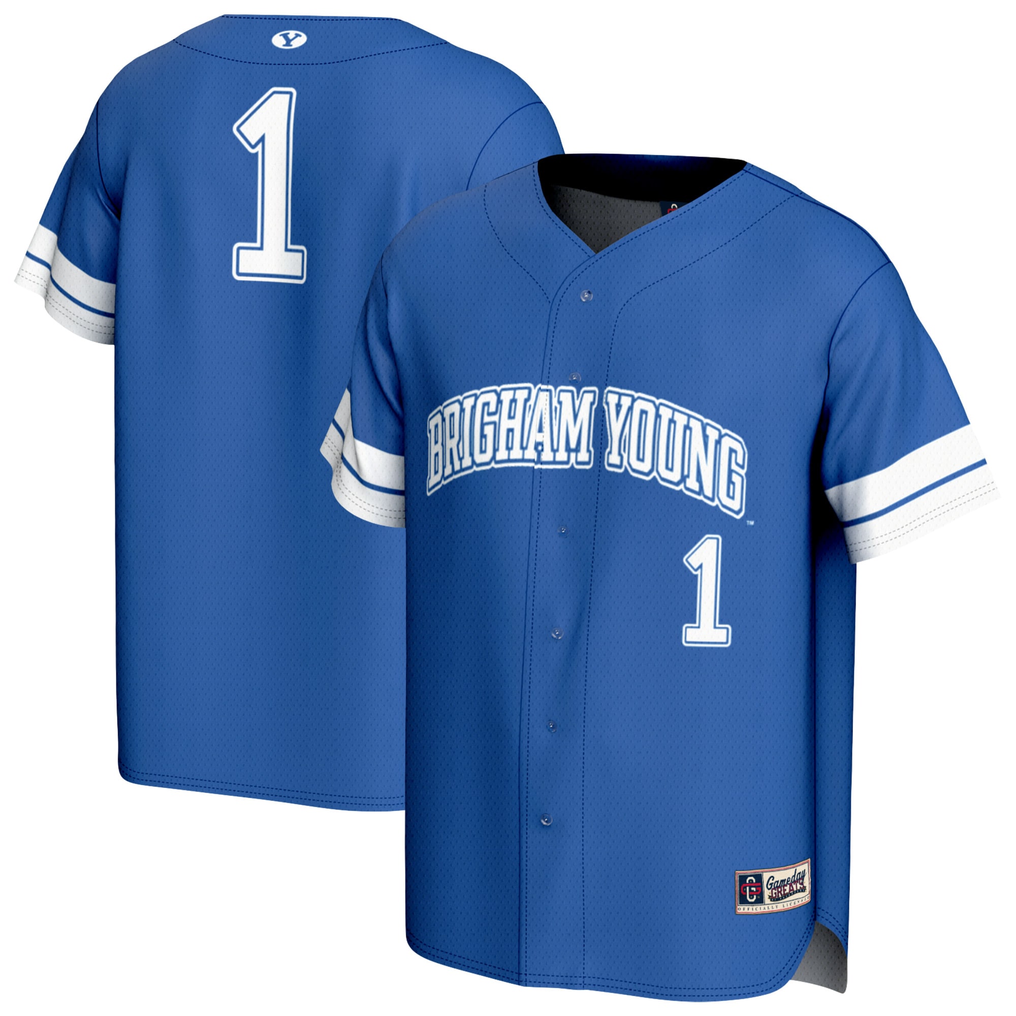 Men's BYU Cougars Royal Fashion Jersey