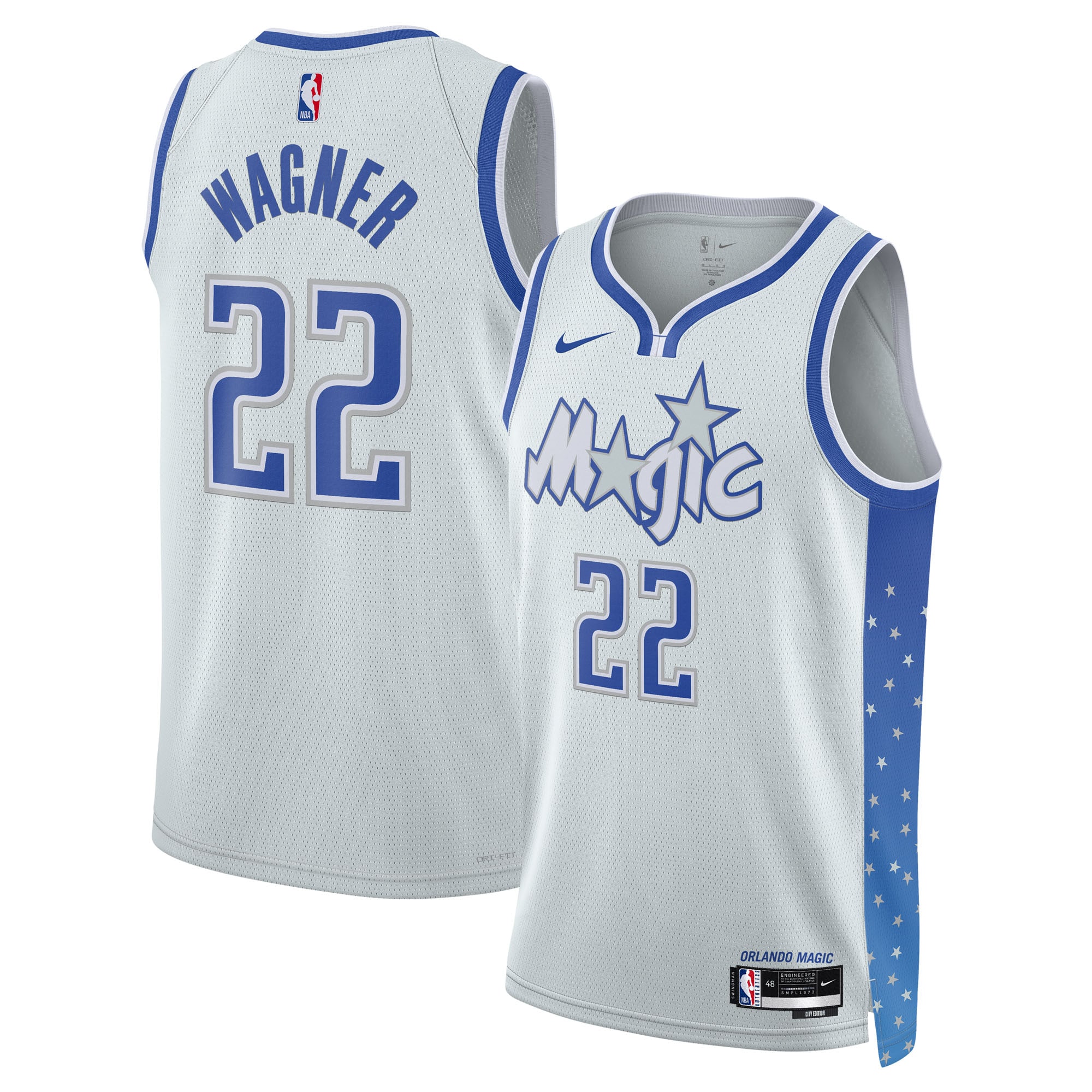 Men's Orlando Magic 2025/26 Silver City Swingman Jersey