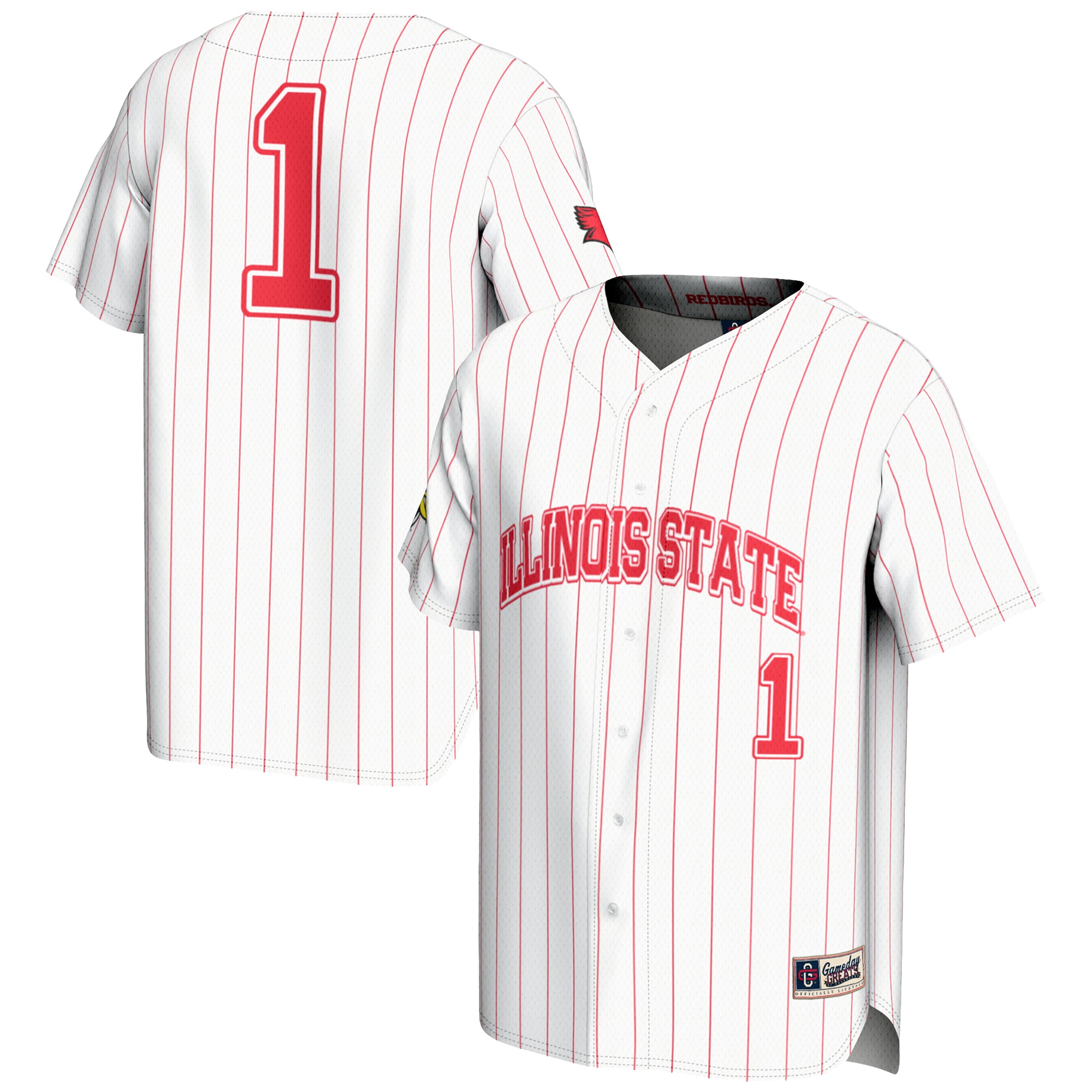 Kids' Illinois State Redbirds White Jersey