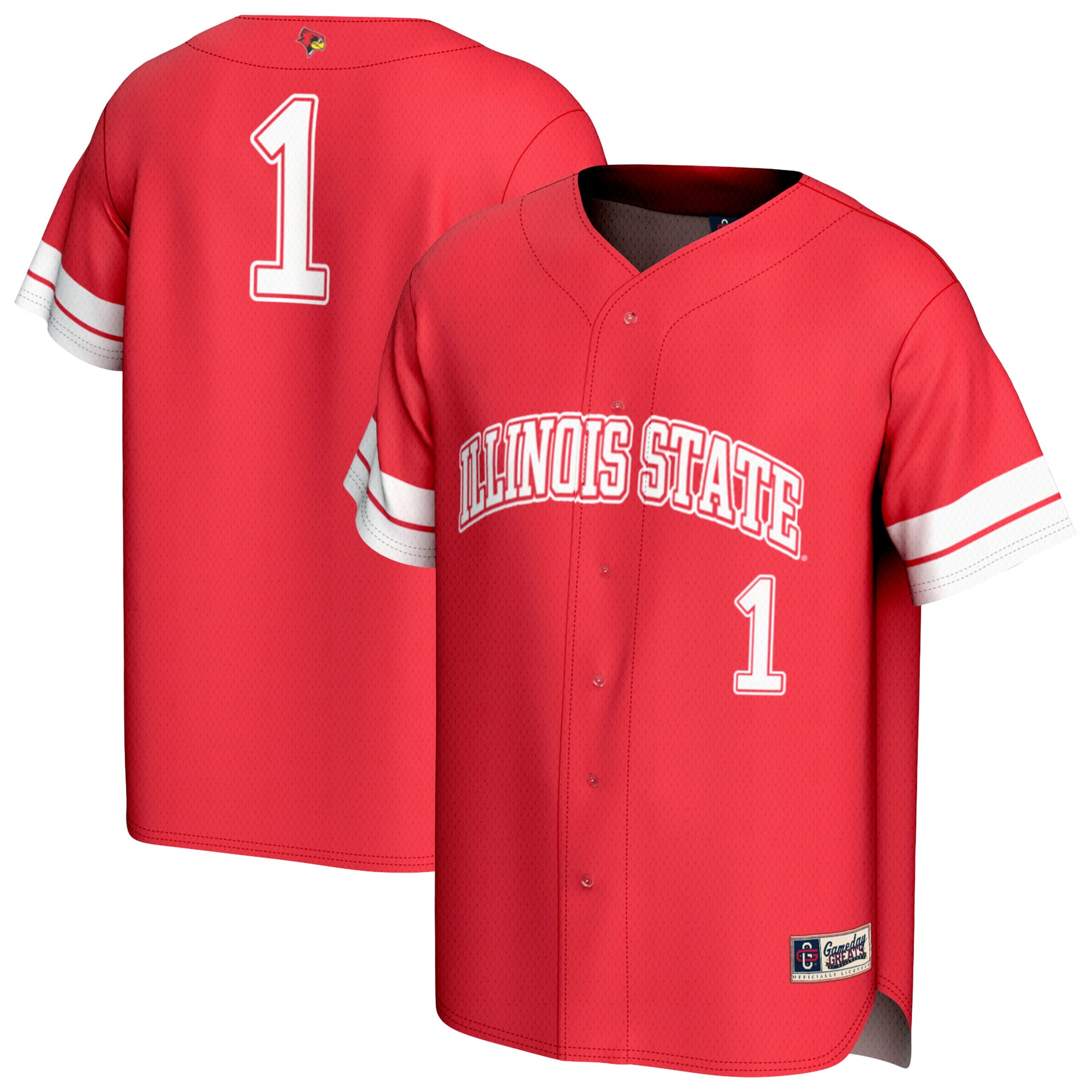 Women's Illinois State Redbirds Red Fashion Jersey