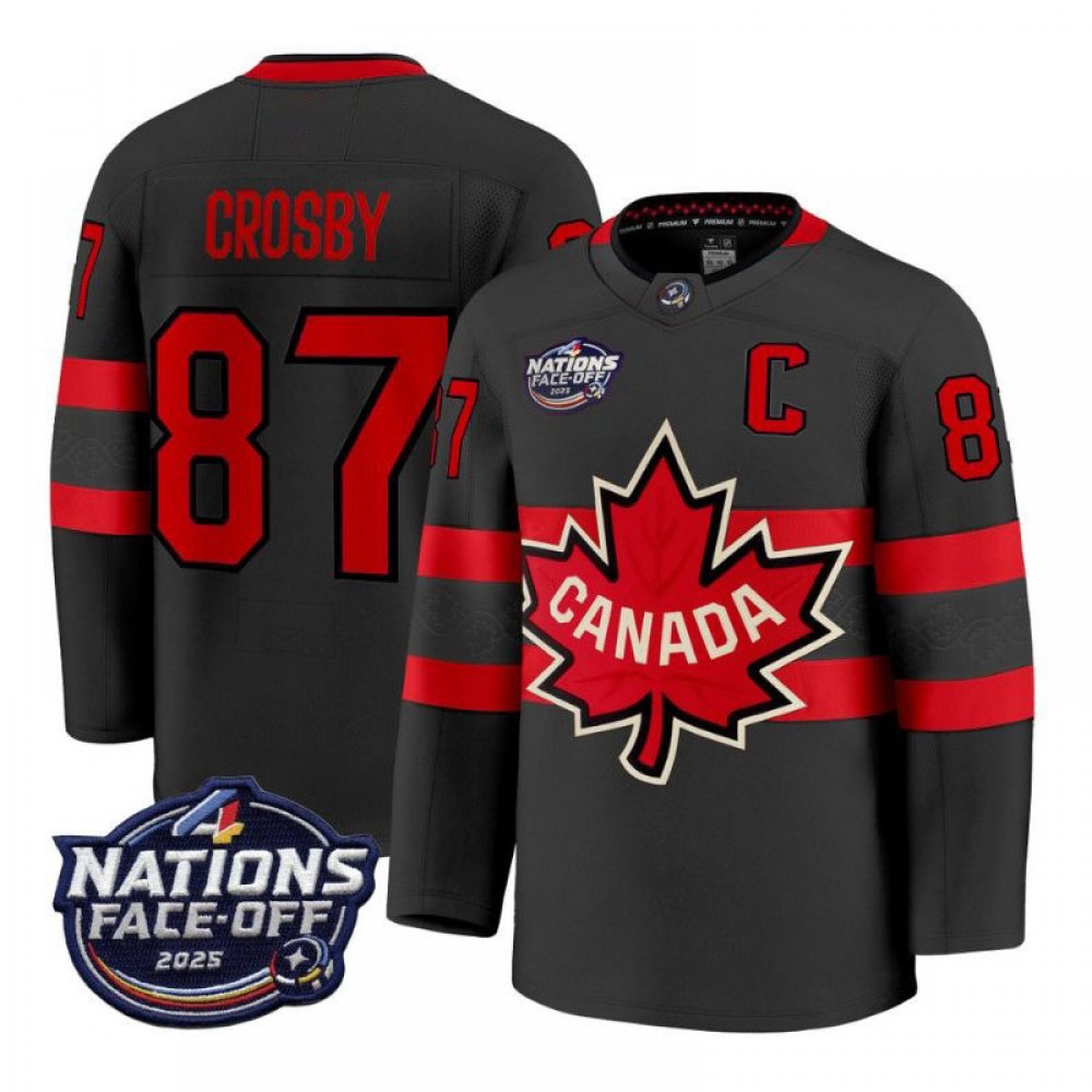 Women's Canada 2025 Black Jersey