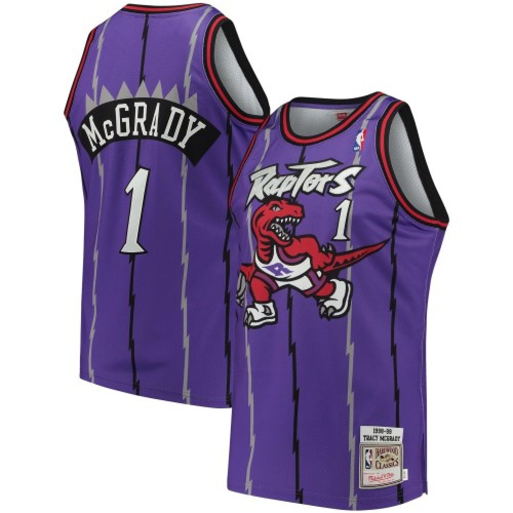 Men's Toronto Raptors Purple Throwback Jersey
