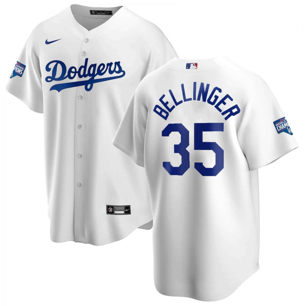 Kids' Los Angeles Dodgers 2020 White Alternate Jersey
