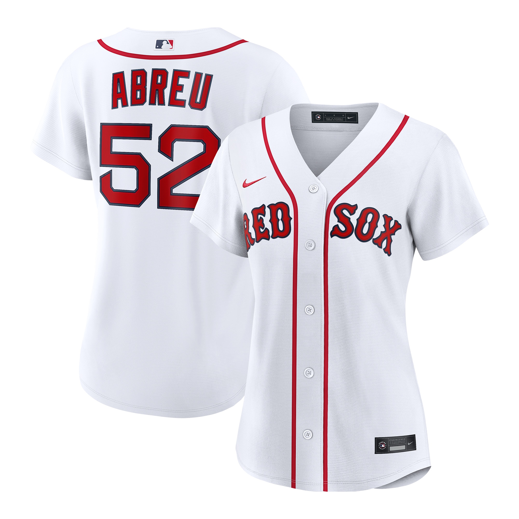 Women's Boston Red Sox White Replica Jersey