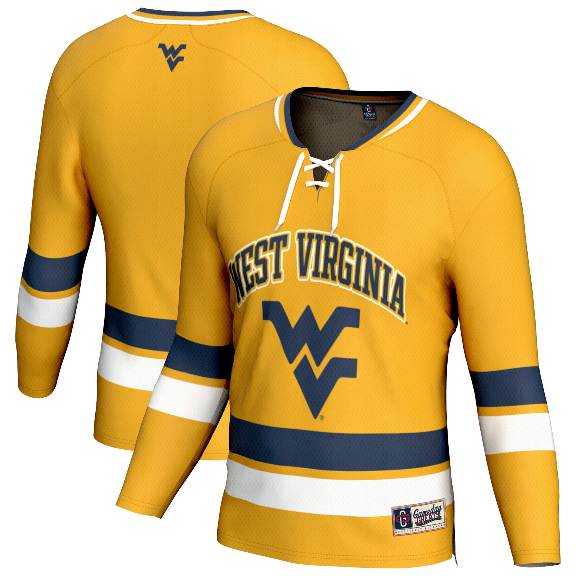 Women's West Virginia Mountaineers Gold Jersey