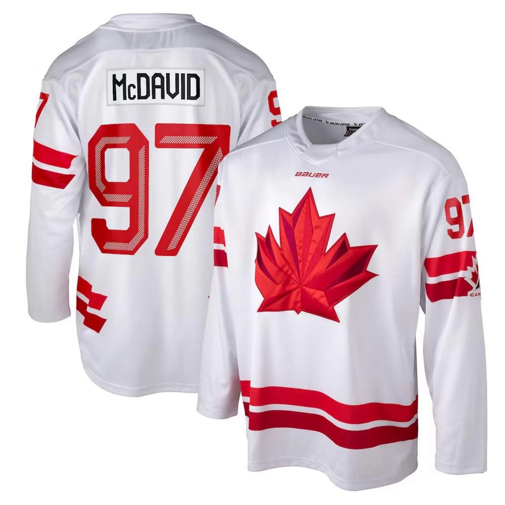Men's Canada 2026 White Replica Jersey