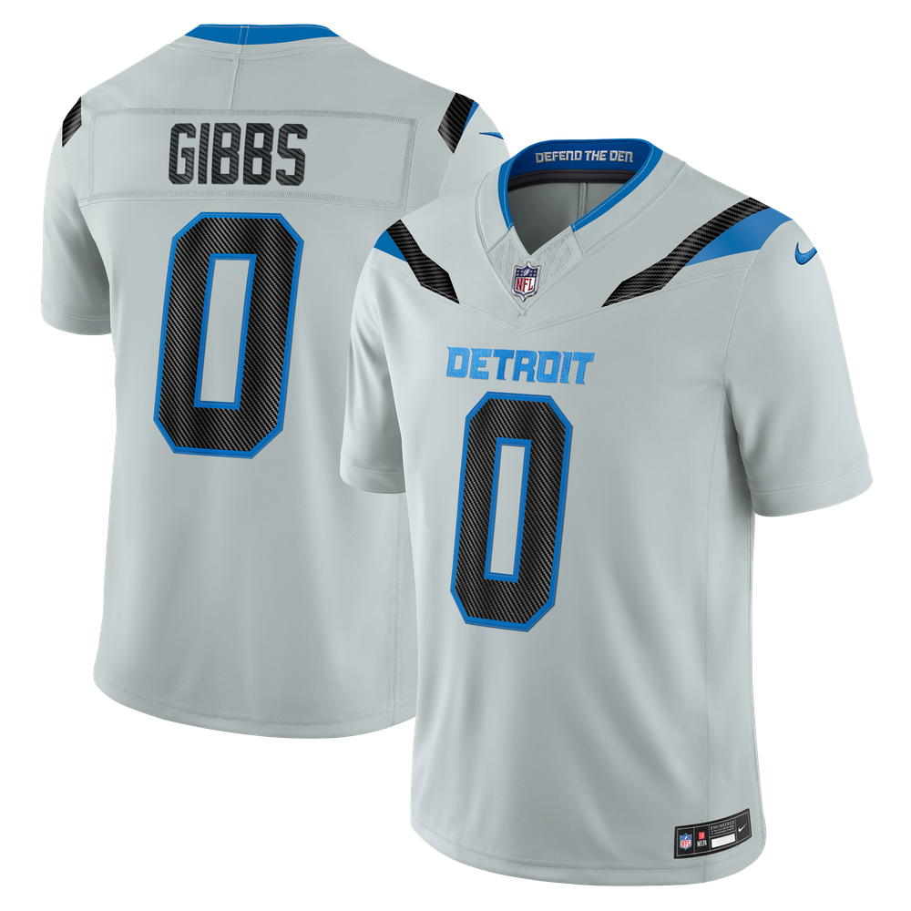 Women's Detroit Lions 2026 Silver Rivalries Stitched Limited Jersey