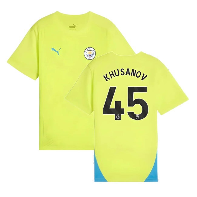Women's Trainings MAN City 2024/25 Yellow City Training Jersey