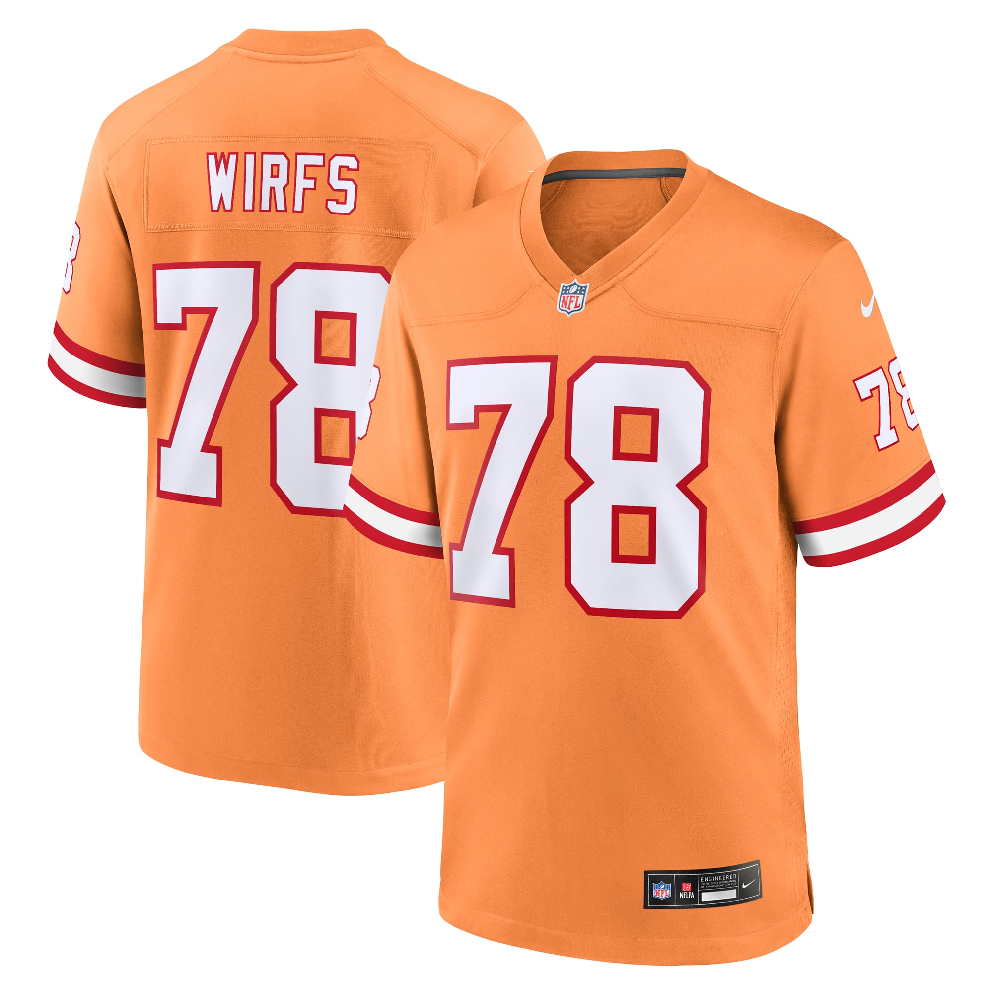 Men's Tampa Bay Buccaneers Orange Game Jersey