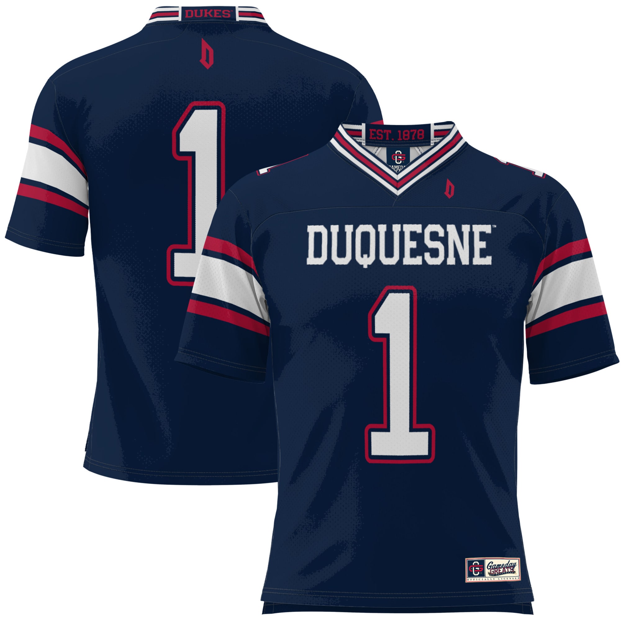 Women's Duquesne Dukes Blue Jersey