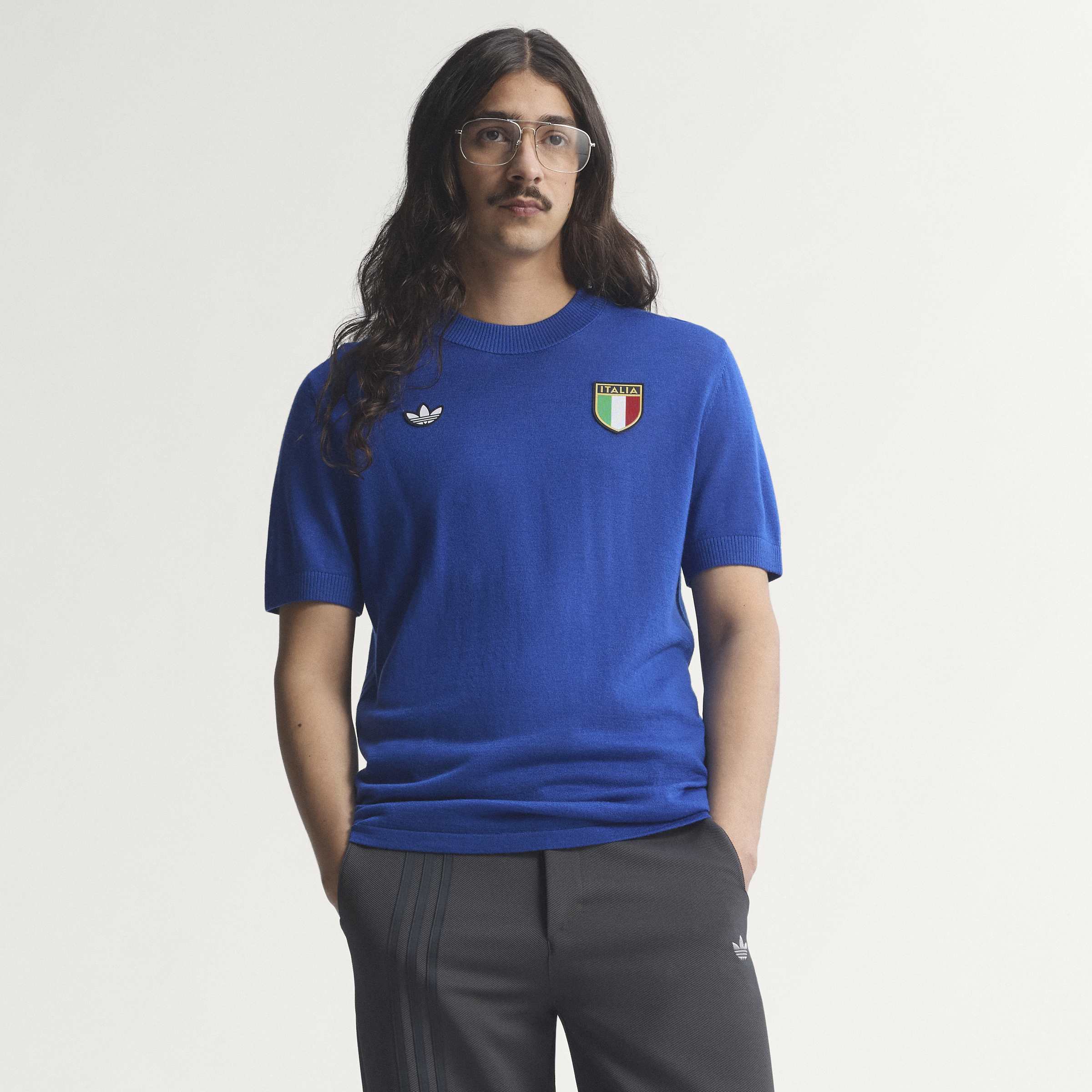 Women's Italy Blue Fashion Jersey