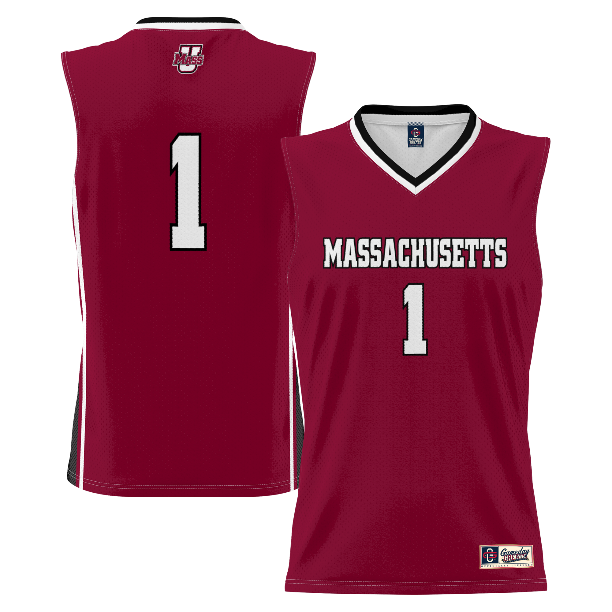 Women's UMass Minutemen Maroon Jersey