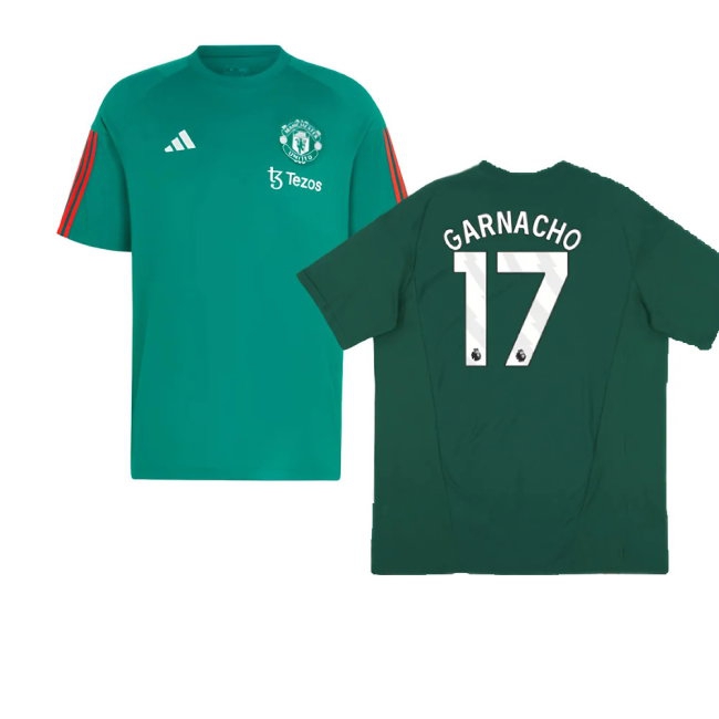 Men's Trainings MAN UTD 2023/24 Green Training Tee