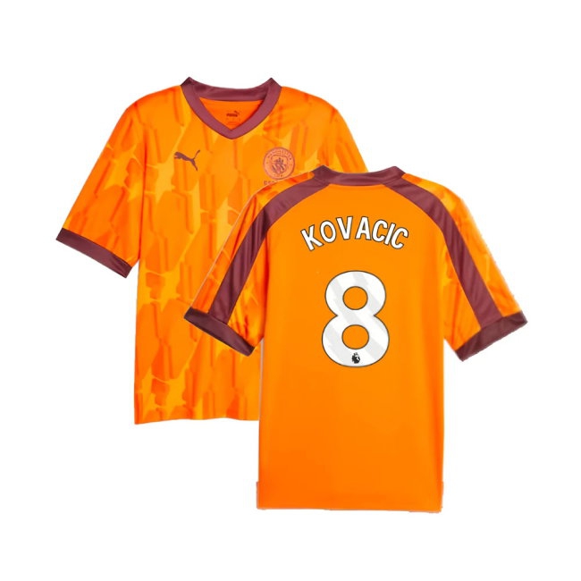 Men's Manchester City 2023/24 Orange City Jersey