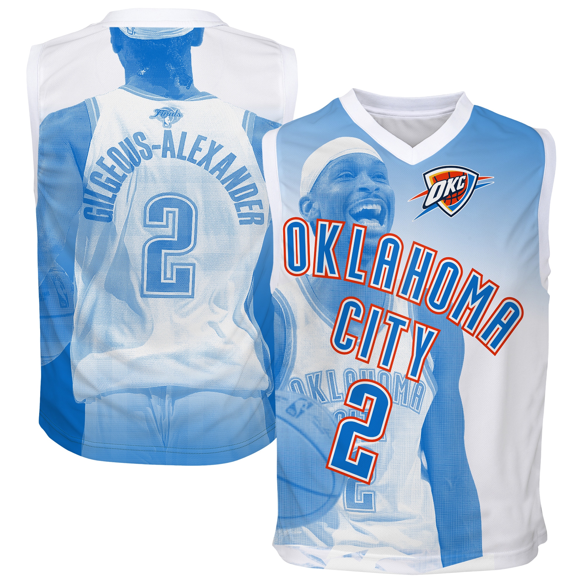 Women's Oklahoma City Thunder Blue City Fashion Jersey