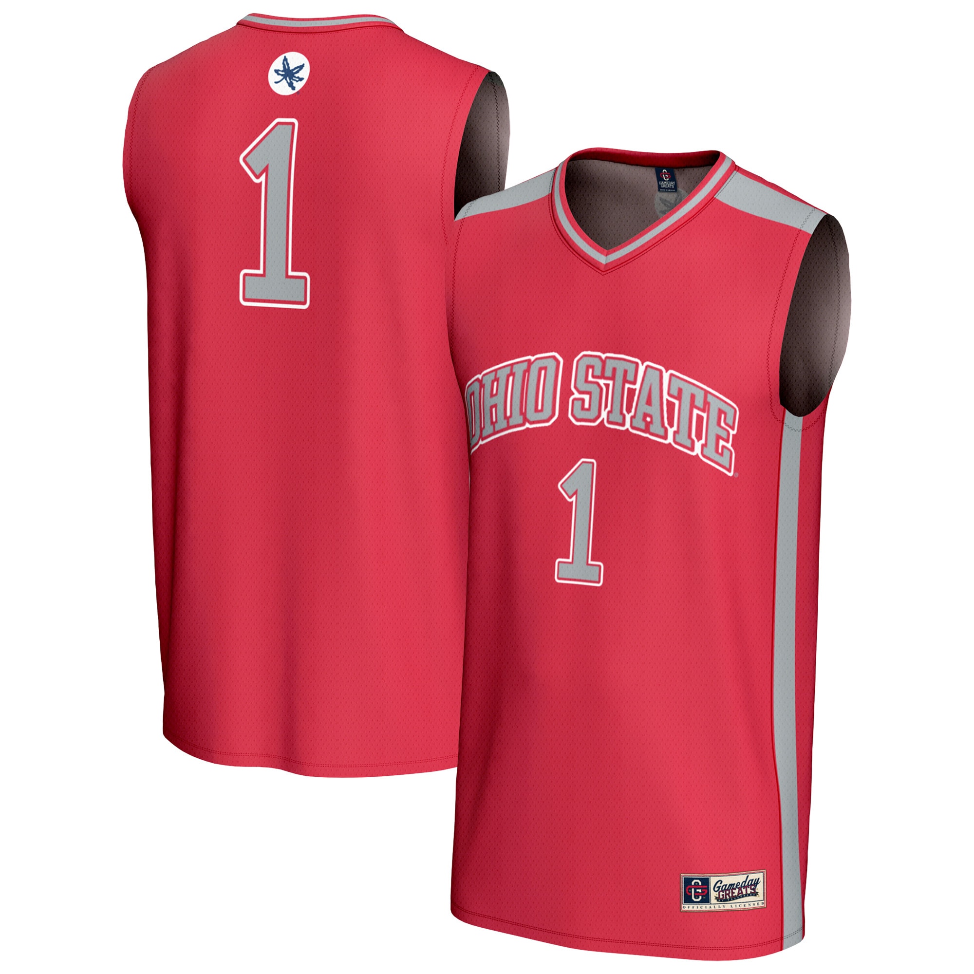 Kids' Ohio State Buckeyes Scarlet Fashion Jersey