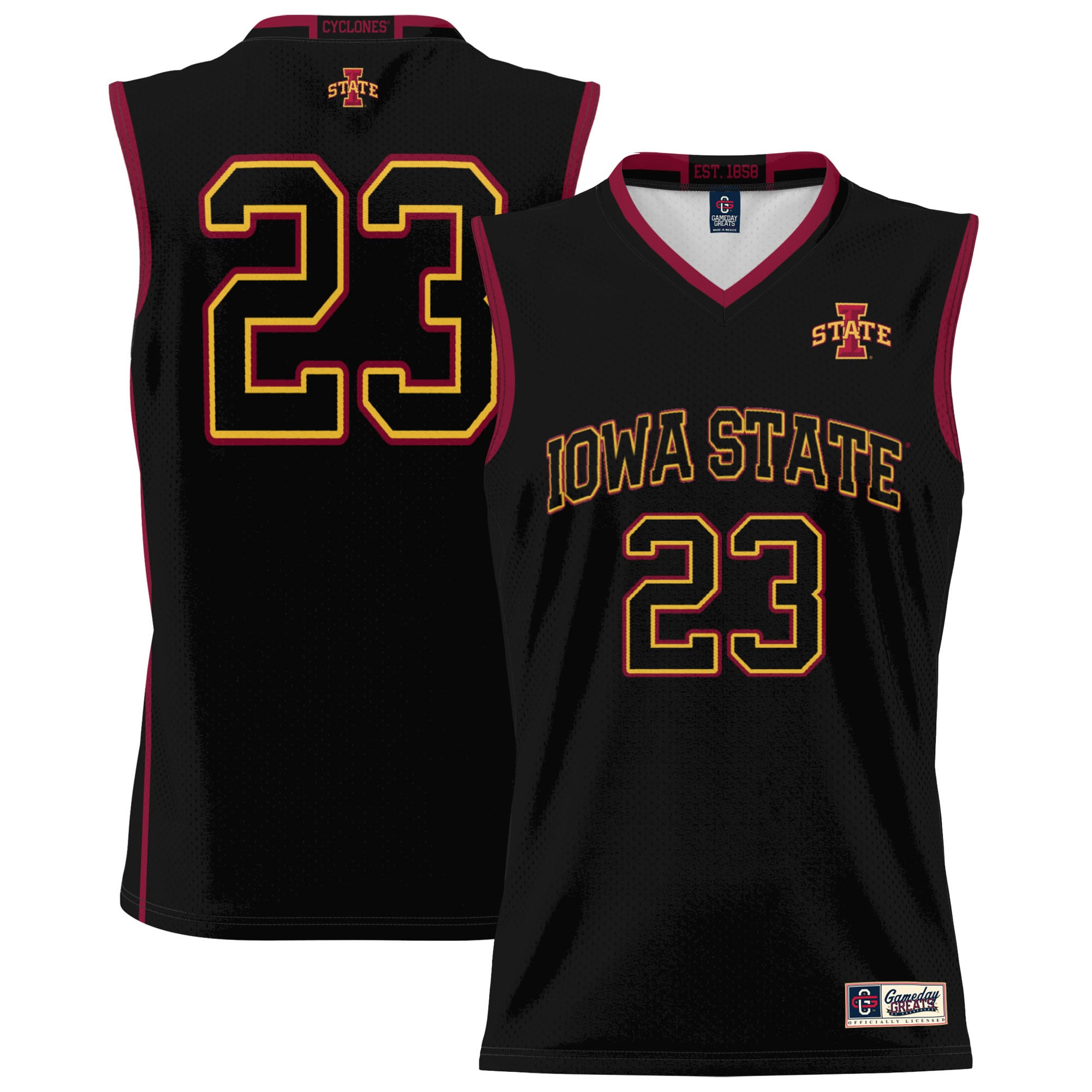 Kids' Iowa State Cyclones Black Jersey