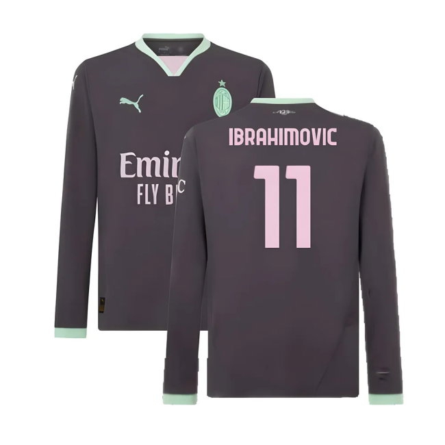 Men's AC Milan 2024/25 Third Long Sleeve Jersey