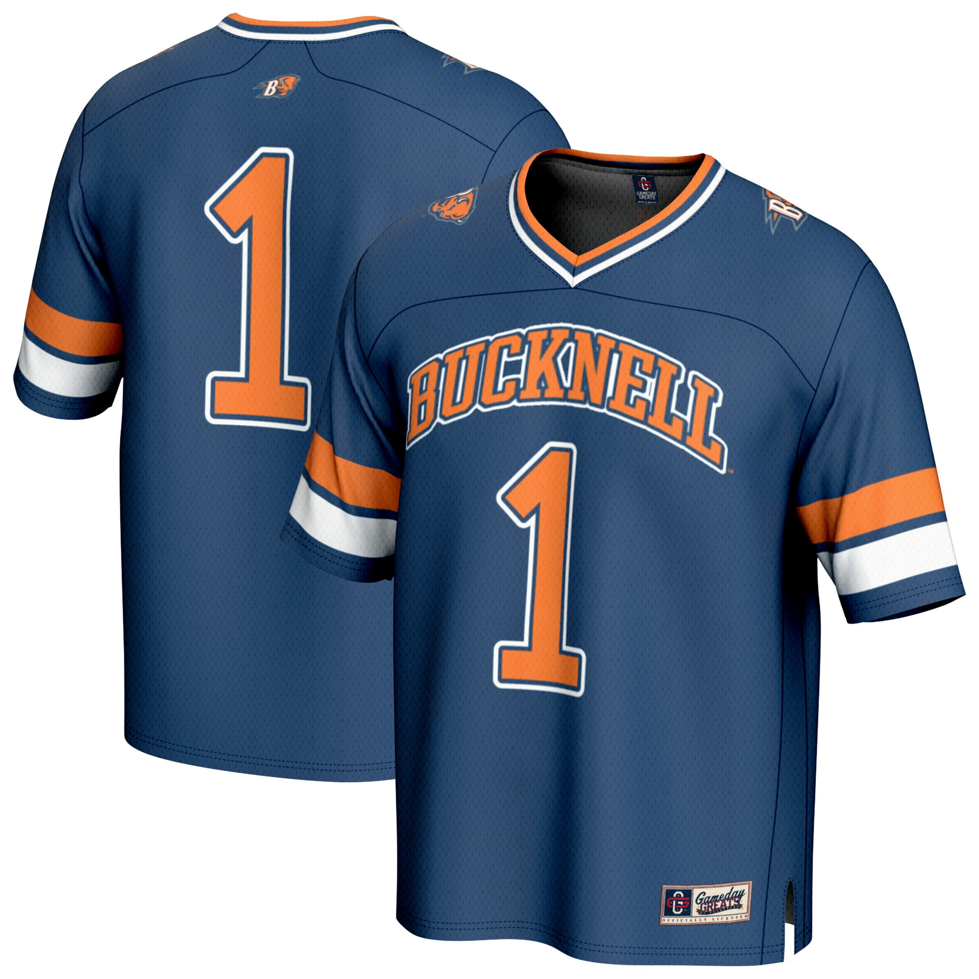 Women's Bucknell Bison Blue Fashion Jersey